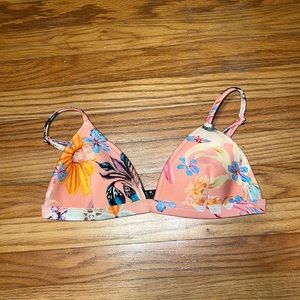 Triangl Floral Bikini Top!